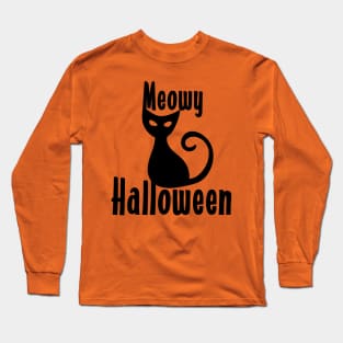 Meowy Halloween Long Sleeve T-Shirt